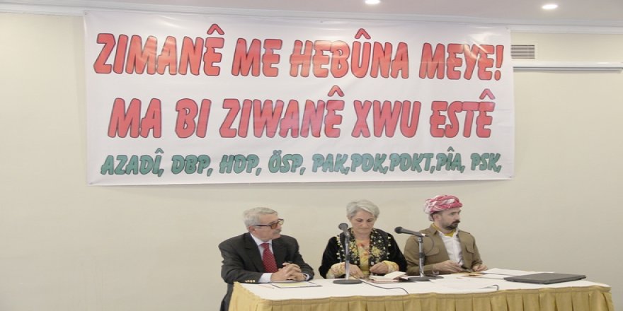 Dokuz Kürt Partisinin Düzenlediği ‘Dil Çalıştayı’ başladı