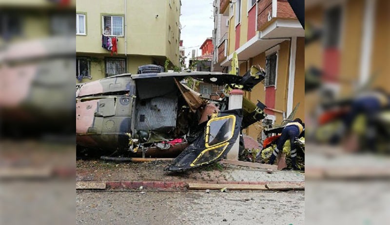 İstanbul'da askeri helikopter düştü: 4 Şehit