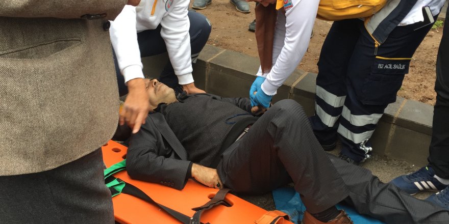 Direksiyon başında baygınlık geçirdi