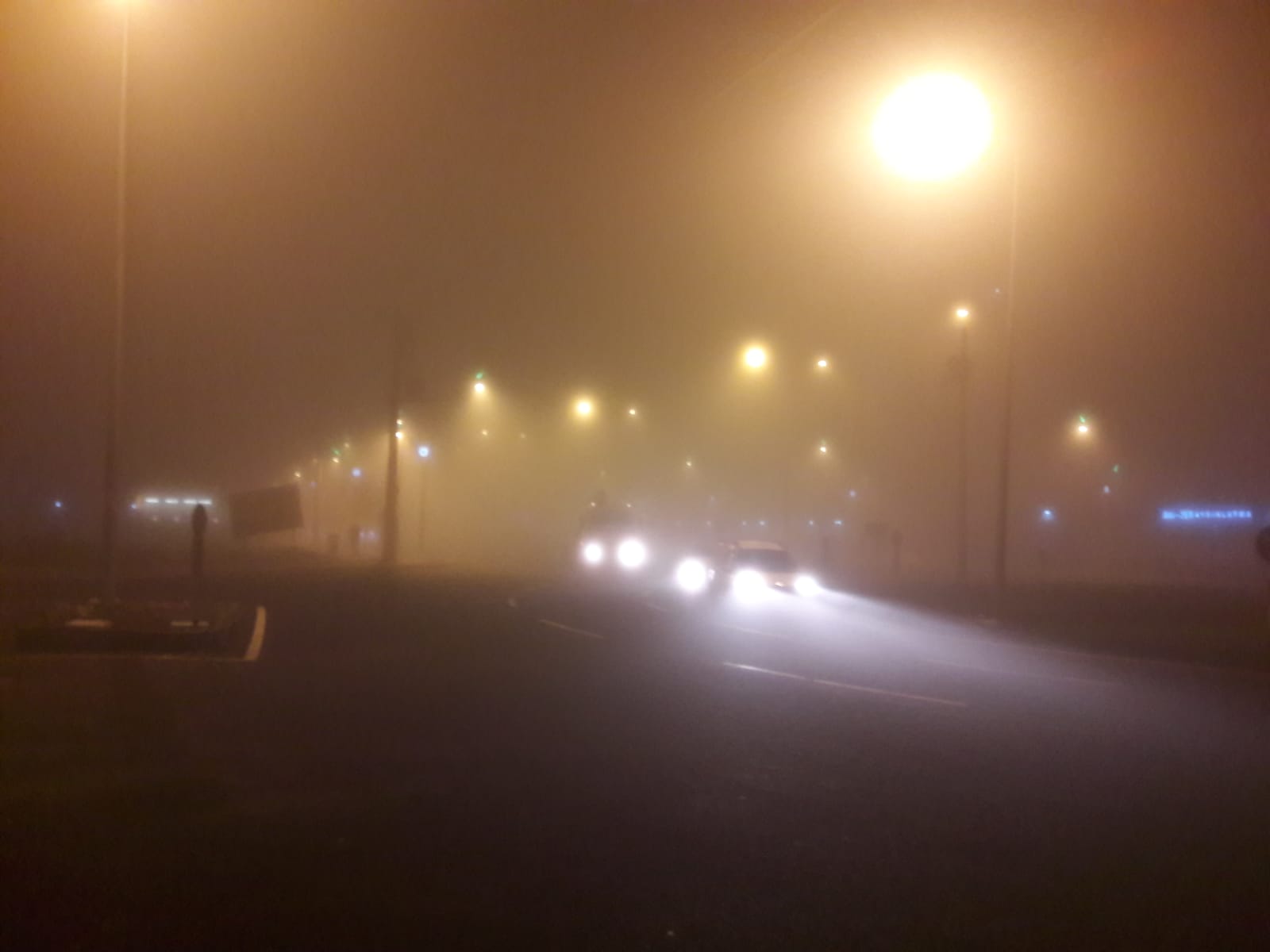 Diyarbakır'ı sis kapladı!