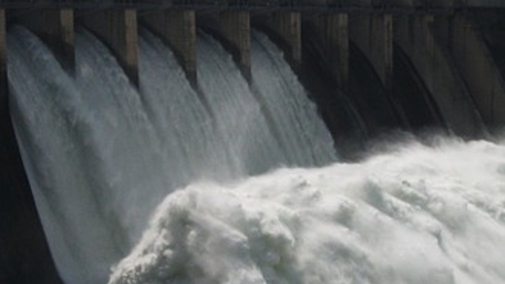 VİDEO- Baraj Kapağı Koptu, 5 İlçe Uyarıldı