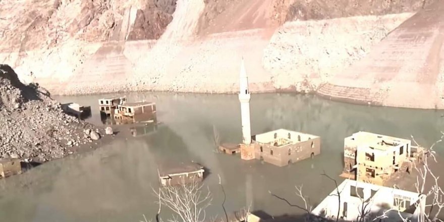 Baraj kapağının açılmasından sonra bu hale geldi