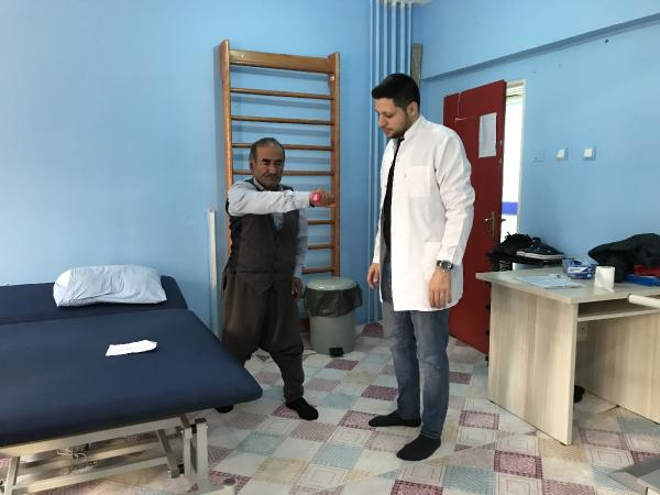 Derik'te Fizik Tedavi Ünitesi Hizmete Girdi