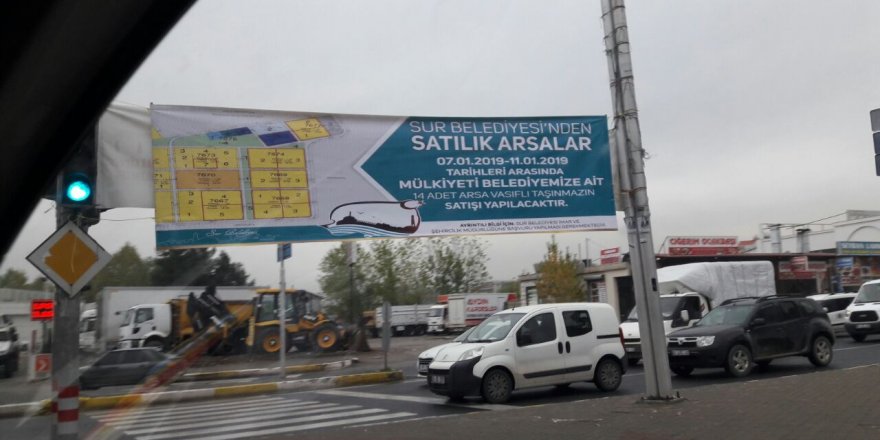 Sur Belediyesi'nden satılık arsalar