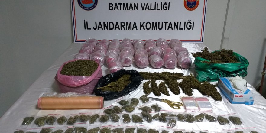 Batman'da uyuşturucu operasyonu