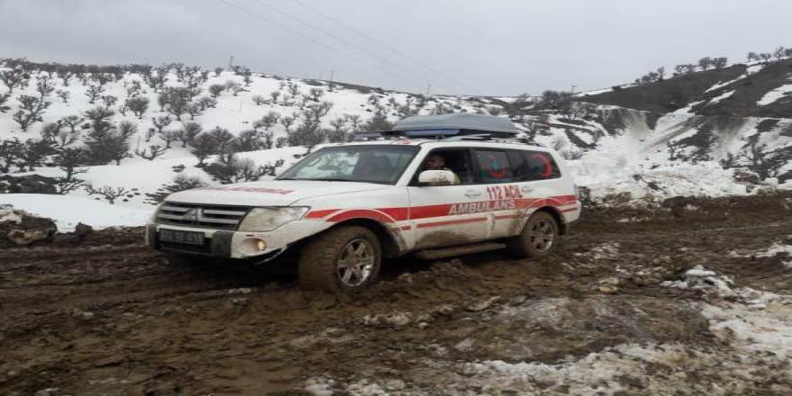 Batman'da ekipler hastalar için seferber oldu