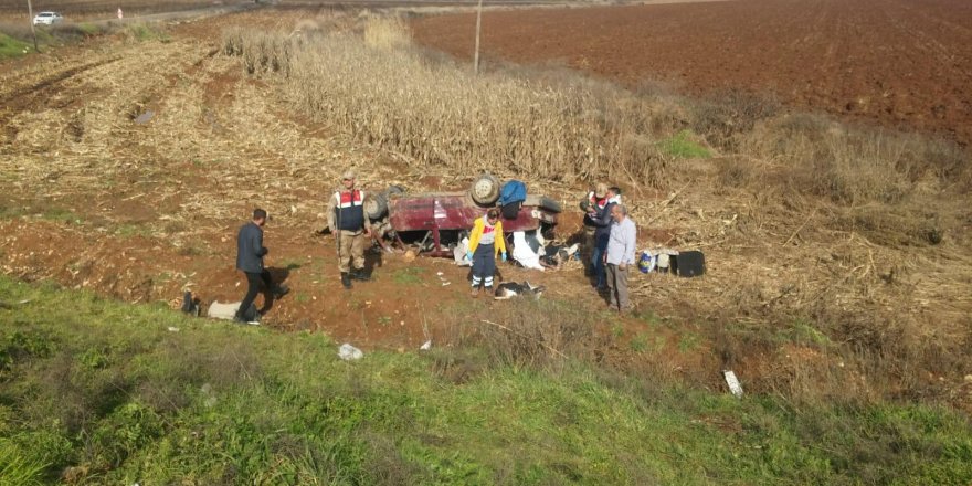 Şanlıurfa'da iki otomobil çarpıştı: 8 yaralı