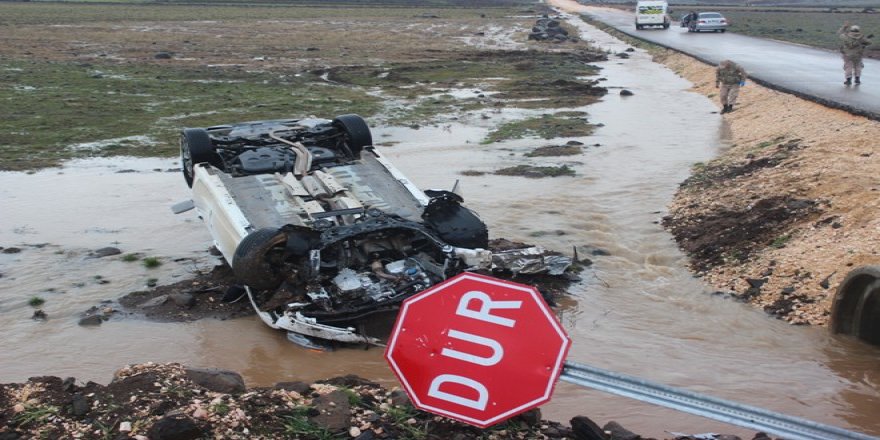 Şanlıurfa'da otomobil devrildi: 7 yaralı