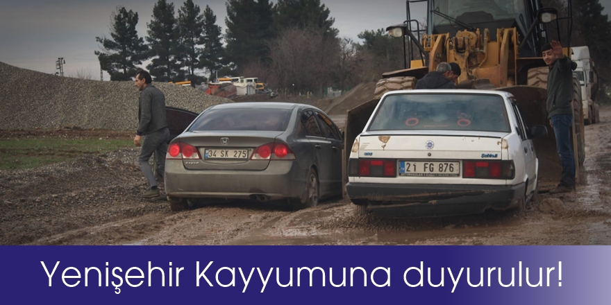 Yenişehir Kayyumu'na duyurulur!