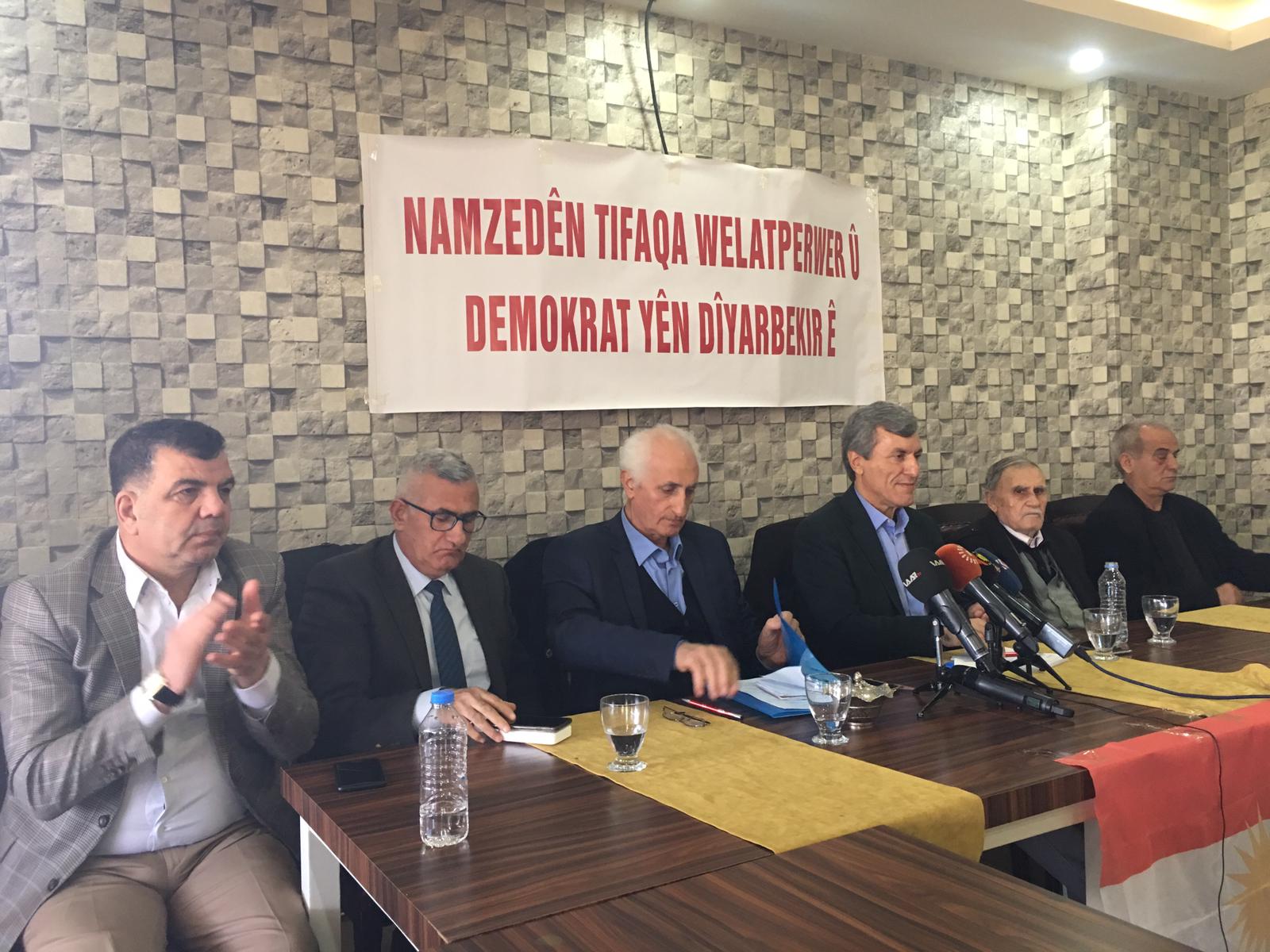 VİDEO- Yurtsever Demokrat İttifak, Diyarbakır adaylarını tanıttı