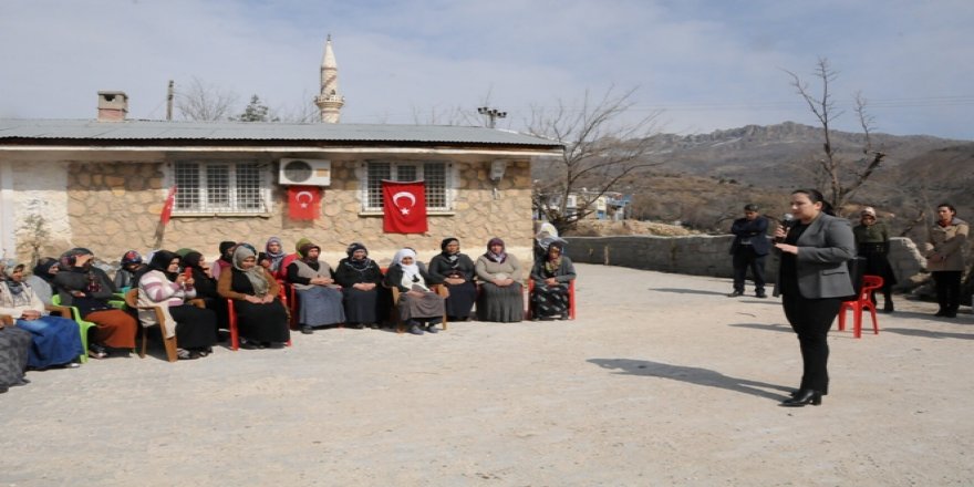 Kadın Kaymakamdan kadınlara özel ekip