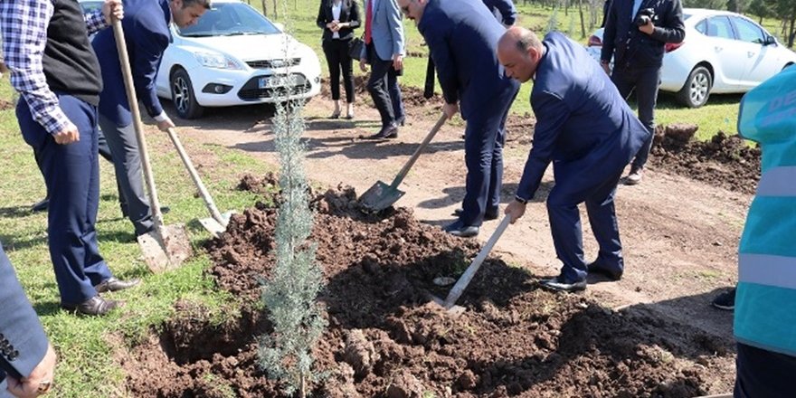 Diyarbakır'da Adalet Ormanı kuruldu