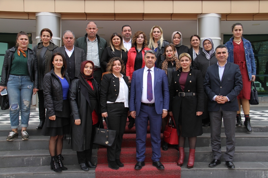 TOBB’lu kadınlardan Yeşil’e ziyaret