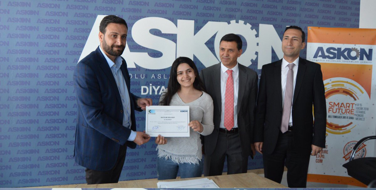 ASKON’dan genç girişimcilere sertifika