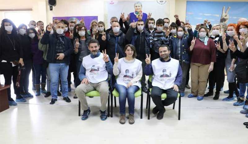 Avrupa'dan gelen heyet Leyla Güven'i ziyaret etti