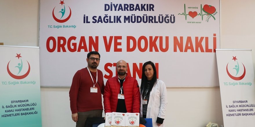 Diyarbakır'da bin 200 kişi organ bağışında bulundu