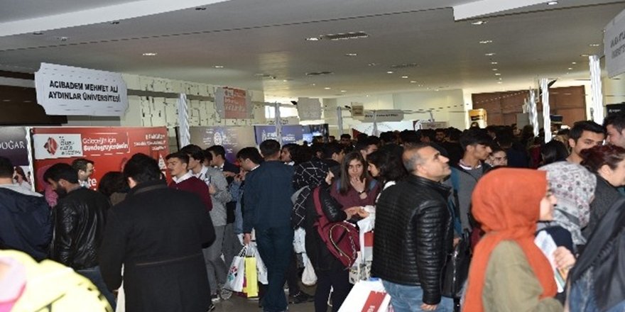 DÜ'de 7. Eket Ünitercih Fuarı gerçekleşti