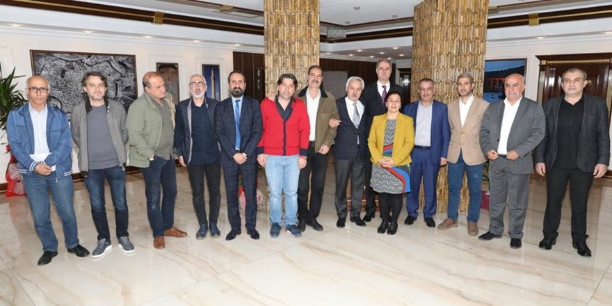 DİMEK’ten Eşbaşkanlara ziyaret