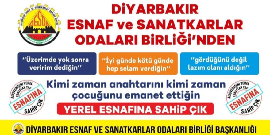 DESOB’tan anlamlı kampanya: Alışverişini yerelden yap