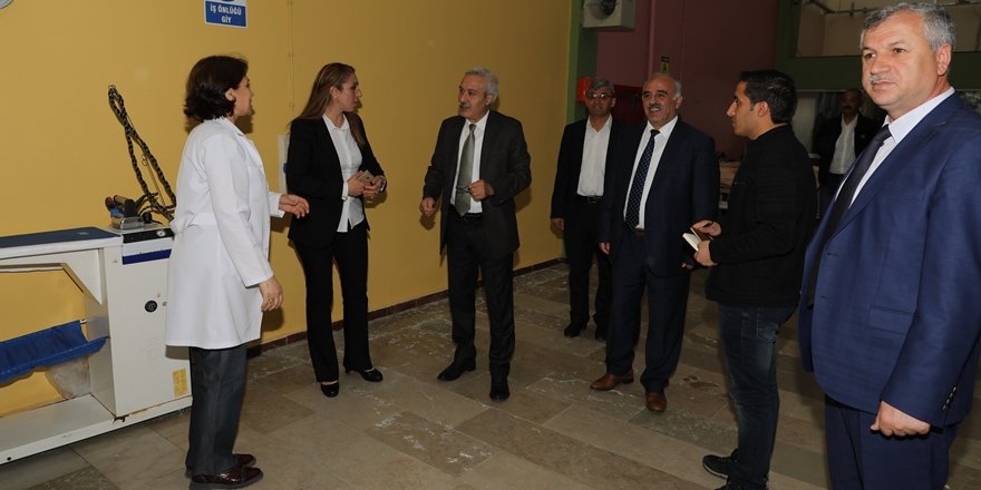 Eş Başkan Mızraklı çalışma alanlarında denetimde