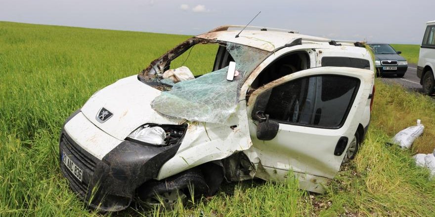 Diyarbakır'da kaza: 3 yaralı