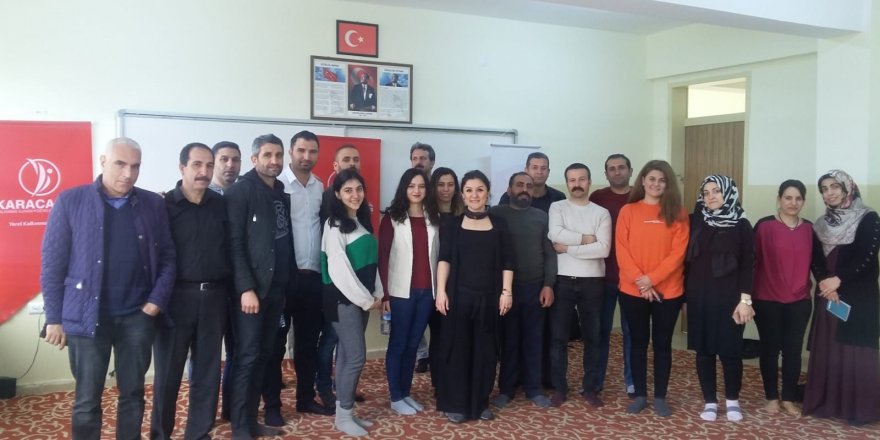 Diyarbakır’da öğretmenlere drama eğitimi