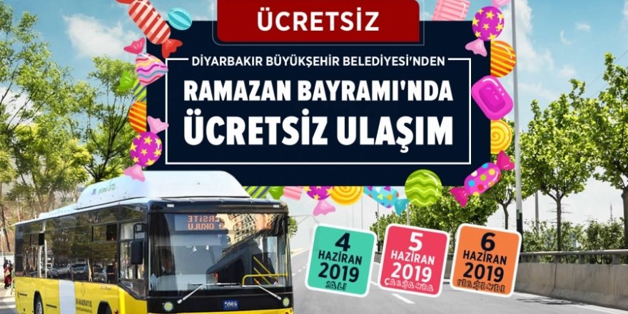 Ulaşım 4 gün ücretsiz