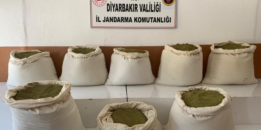 Diyarbakır'da esrar ele geçirildi