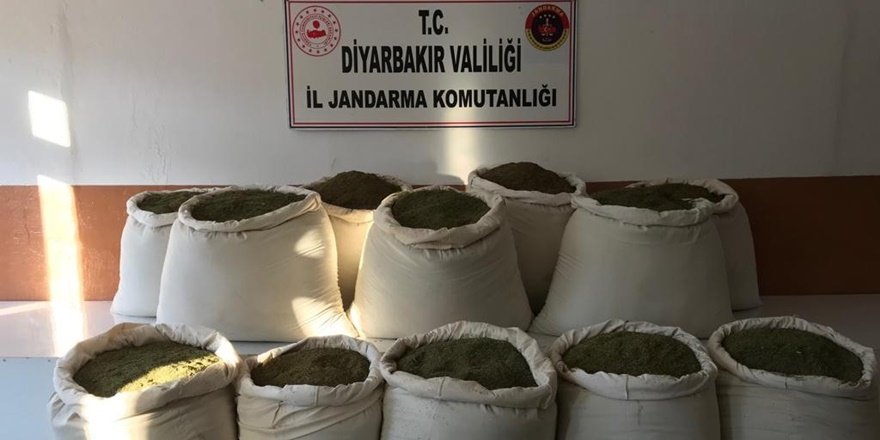 Diyarbakır’da dev uyuşturucu operasyonu