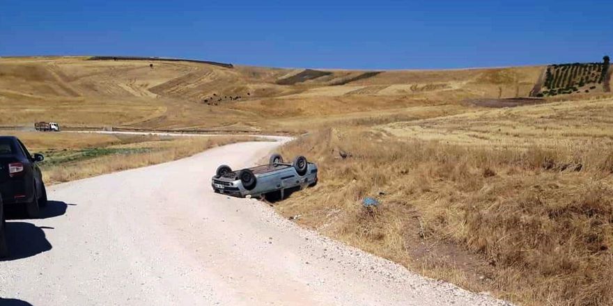 Otomobil takla attı: 4 yaralı