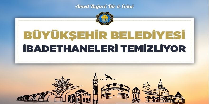 ‘Cami yıkmakla’ suçlanan Büyükşehir camileri temizliyor