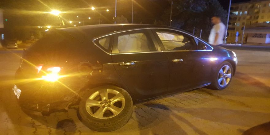 Trafik kazası: 1 yaralı