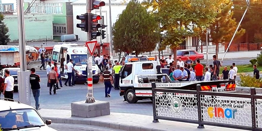 Çınar’da kaza: 2 yaralı