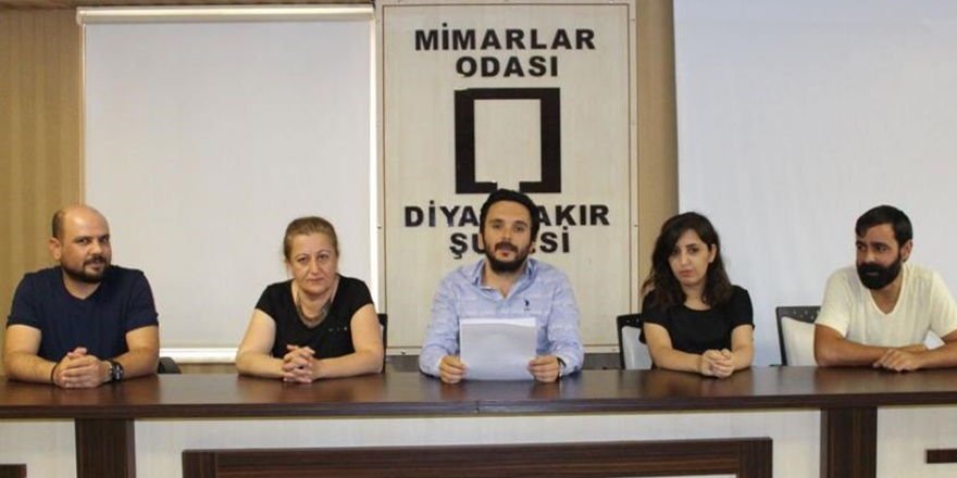 Mimarlar odasından kayyumlara kınama