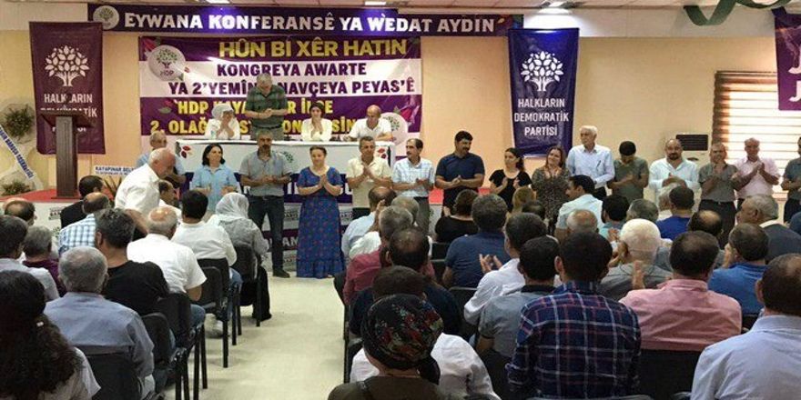HDP Kayapınar ilçe örgütü yeni eşbaşkanlarını seçti