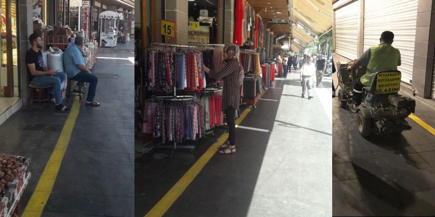 Sur Belediyesi’nden yol çizgileri çalışması