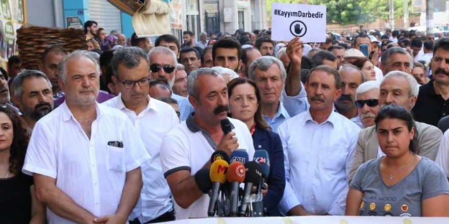 DİSK, KESK, TTB ve TMMOB başkanları Diyarbakır’da