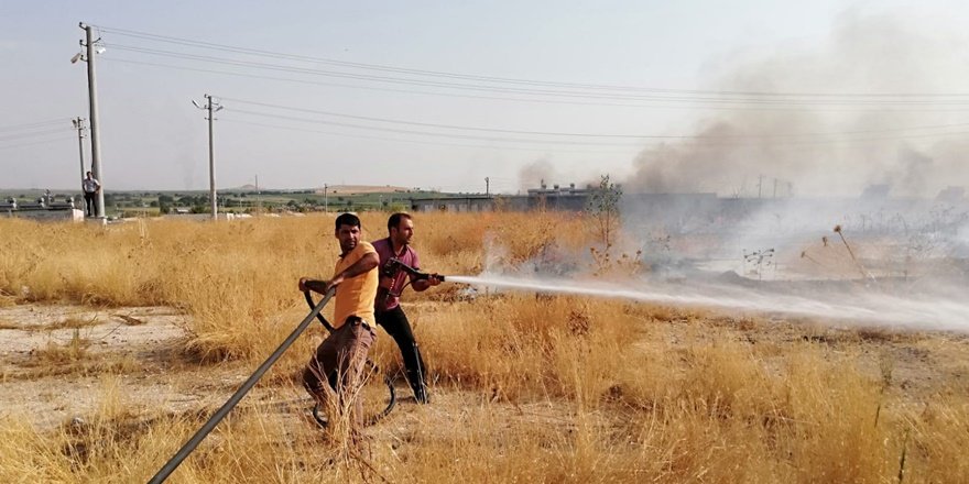 Şanlıurfa’da mülteci kampında yangın