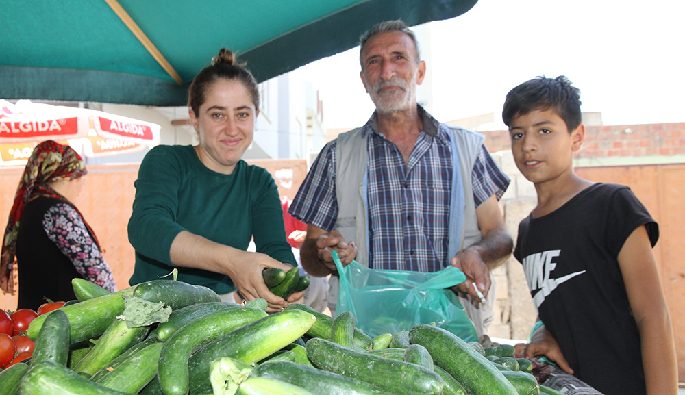 Kızıltepe’de kadın pazarcıların ekmek mücadelesi