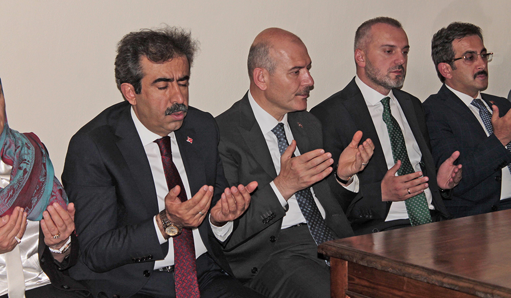 VİDEO- Bakan Soylu, 7 kişinin hayatını kaybettiği Kulp İlçesi’nde