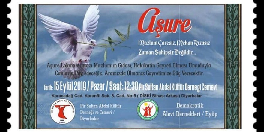 Diyarbakır Cemevi'nde Aşure lokması dağıtılacak