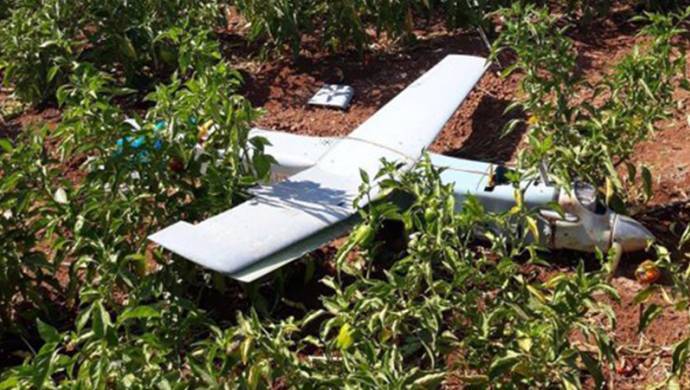 TSK sınırda İHA düşürdü