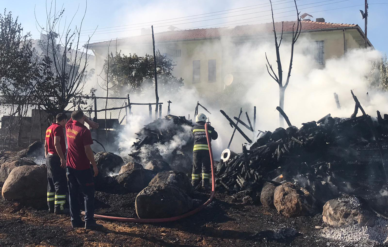 Diyarbakır'da yangın