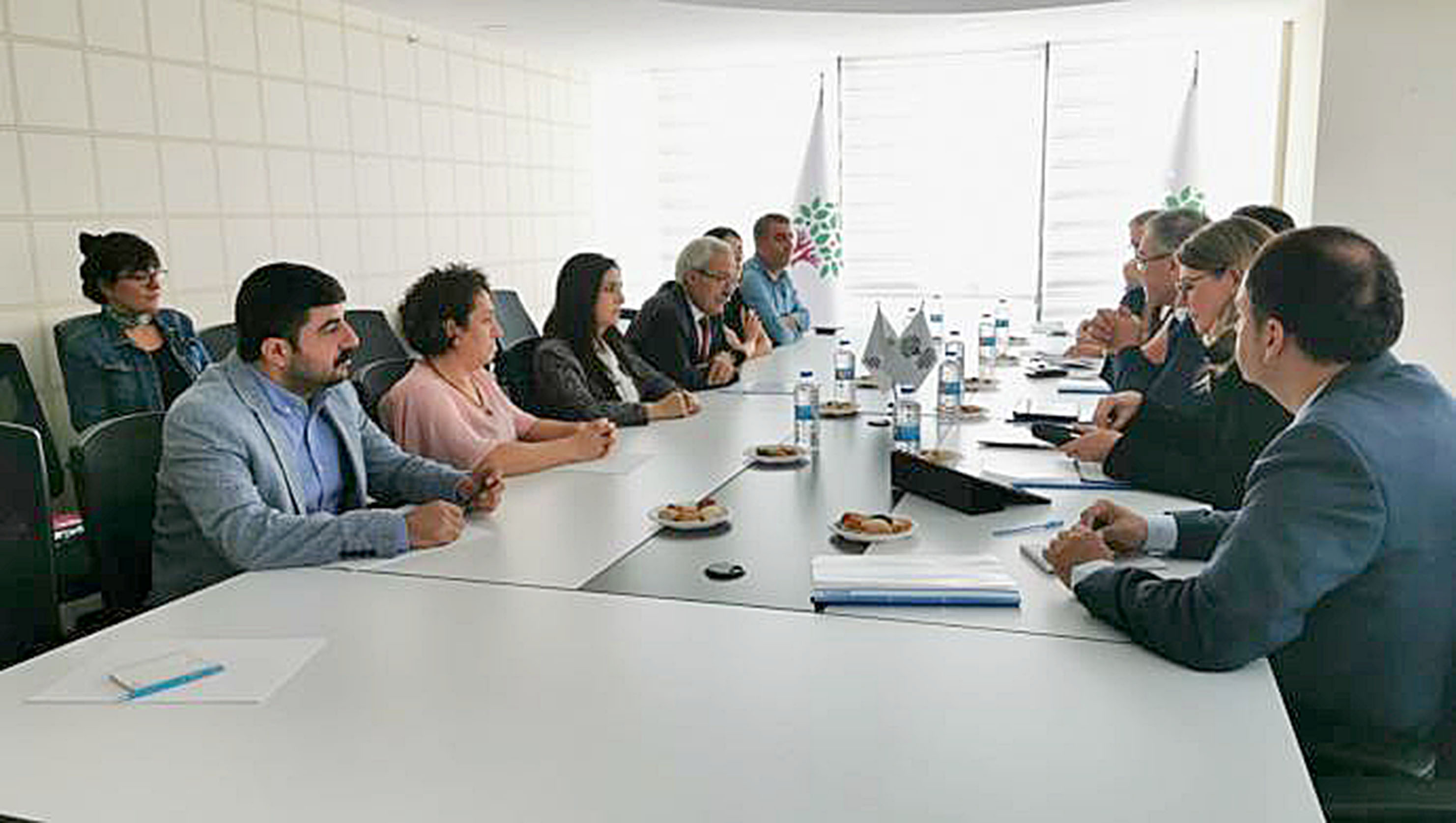 VİDEO- Diyarbakır'a gelen AB heyetinden iki önemli görüşme