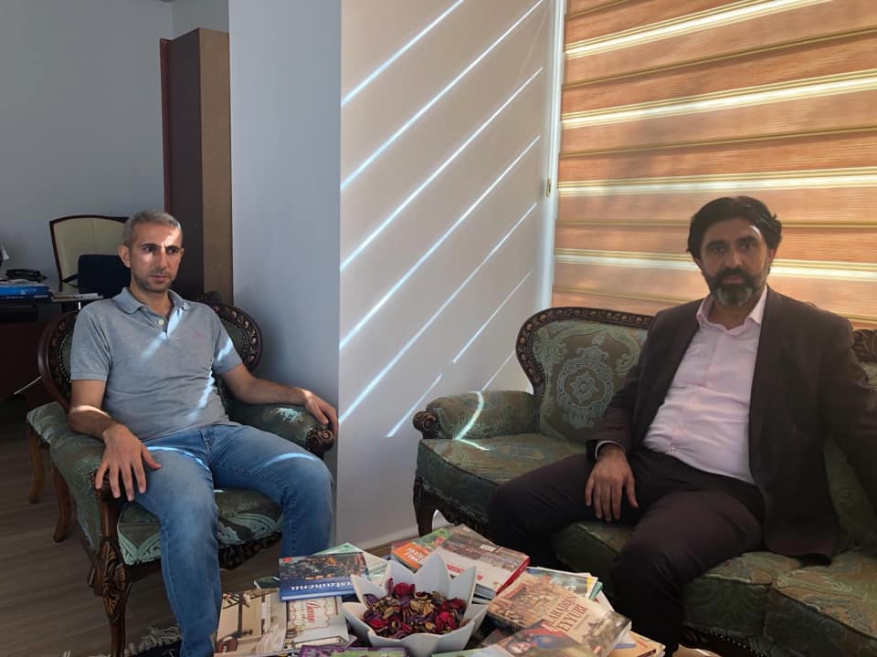 Memişten gazetemize ziyaret