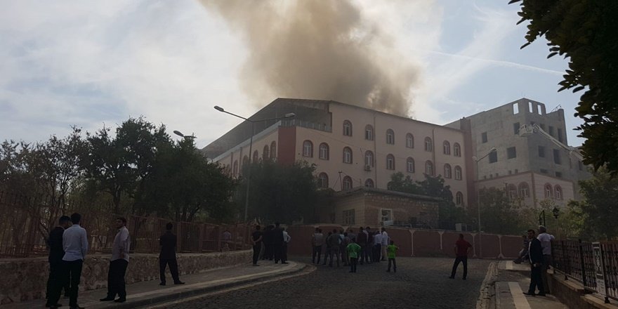Siirt'te Kuran kursunda yangın