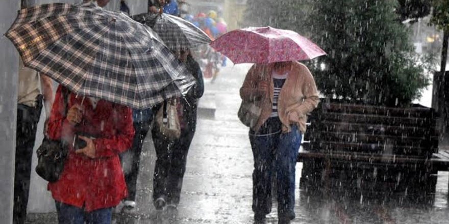Meteorolojiden  sağanak ve sel uyarısı