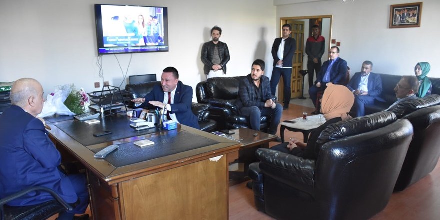 Beyoğlu’ndan AK Parti kurucu il başkanı Koçlardan’a ziyaret