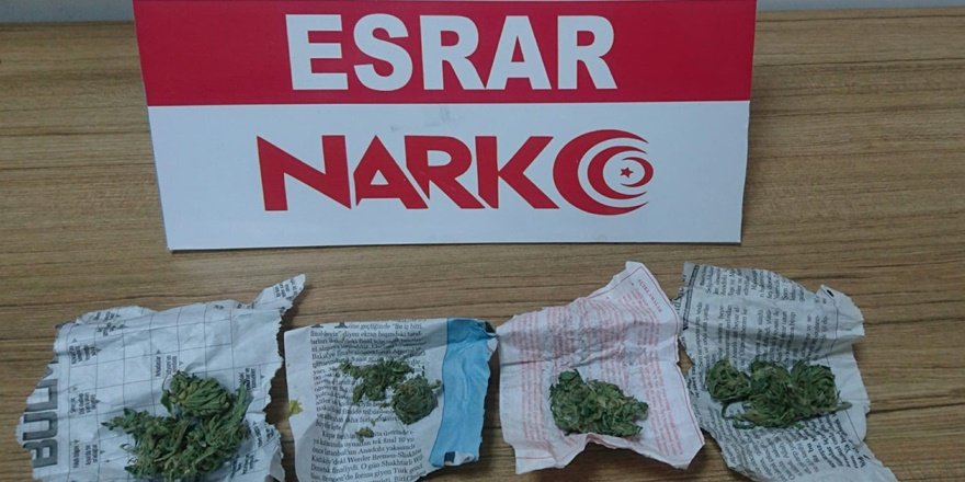 Elazığ'da narkotik operasyonu: 3 tutuklama