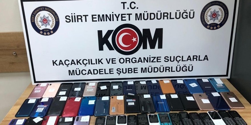 Siirt’te kaçak operasyonu